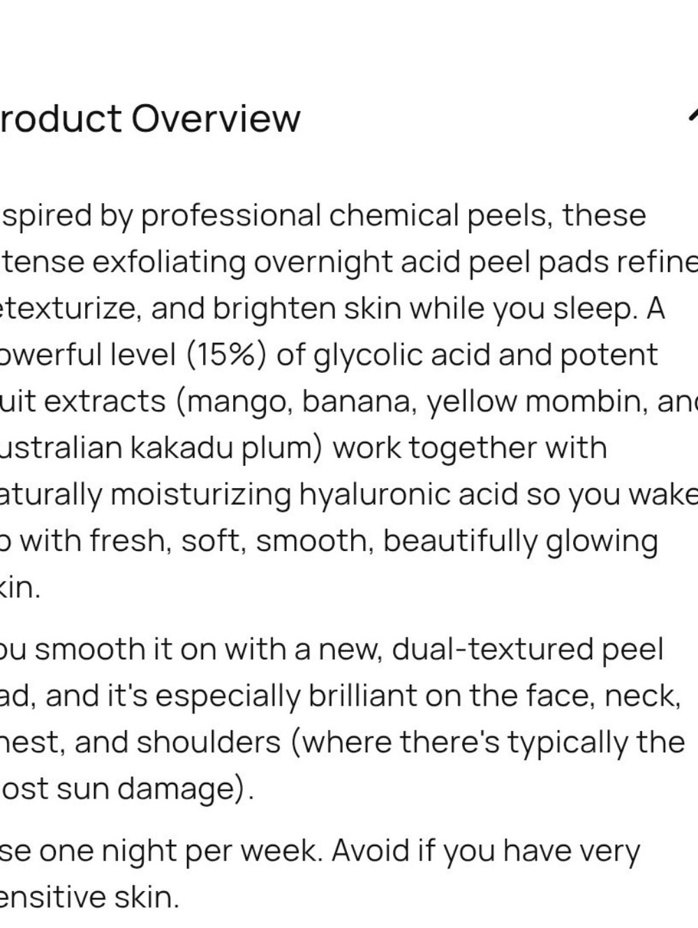 Goopbeauty 15% Glycolic Acid+ Fruit Extracts Overnight Glow Peel - Picture 7 of 8